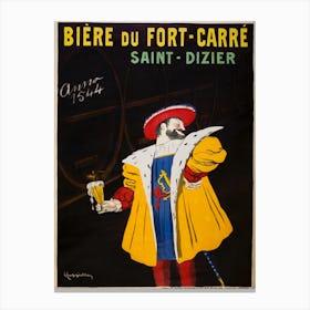 Beer From Fort Carré, Saint Dizier, Leonetto Cappiello Canvas Print