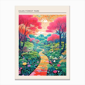 Daan Forest Park Taipei Canvas Print