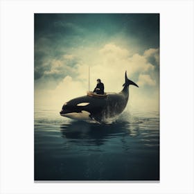 Orca Whale Canvas Print