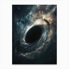 Black Hole 14 Canvas Print