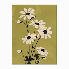 Daisy Flowers 6 Canvas Print