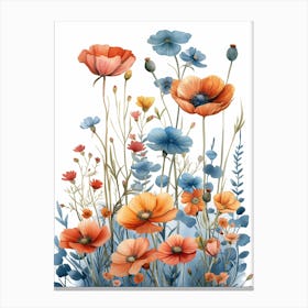 Poppies Canvas Print