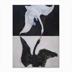 Hilma af Klint - The Swan, No. 01, Group IX-SUW Canvas Print