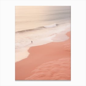 Pink Sand Beach 1 Canvas Print