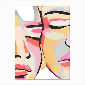 Two Faces Canvas Print