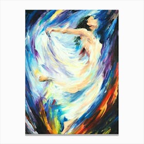 Dancer In The Sky Canvas Print