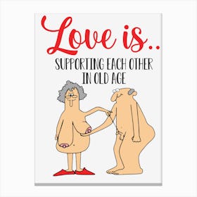 Love Is ... Canvas Print
