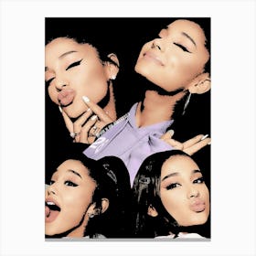 Ariana Grande 3 Canvas Print