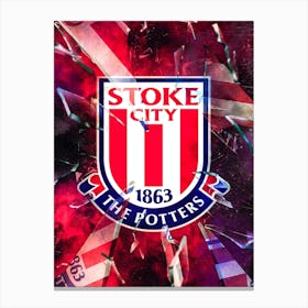 Stoke City Canvas Print