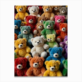 Teddy Bears 3 Canvas Print