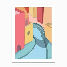 Summer In The City Canvas Print
