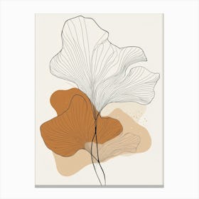 Ginkgo Leaves 3 Canvas Print