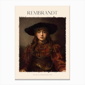 Rembrandt 7 Canvas Print