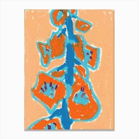 Orange Flower Canvas Print