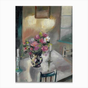 Afternoon Light In The Scullery Canvas Print
