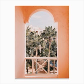 Tropical Resort Canvas Print