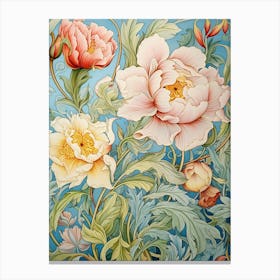 Peonies 4 Canvas Print