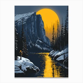 Yosemite Sunrise Canvas Print