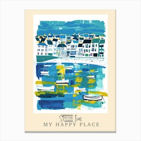 My Happy Place St Canvas Print