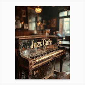 Jazz Cafe 9 Canvas Print