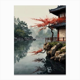 Japanese Garden Canvas Print