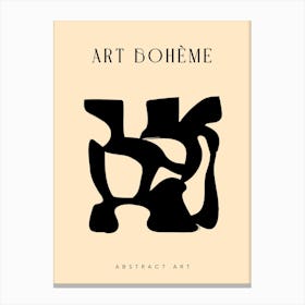 Boheme Abstract Art Canvas Print