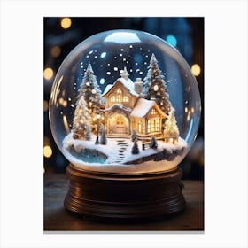 Snow Globe 2 Canvas Print