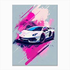 fast car Canvas Print