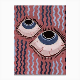 Eye Roll Canvas Print