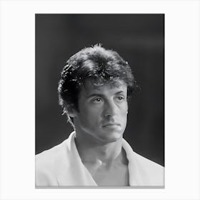 Sylvester Stallone Canvas Print