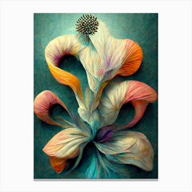 Abstract flower Canvas Print