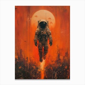 Spaceman In Space 1 Canvas Print