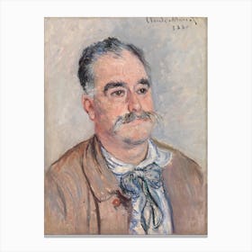 Portrait Of Monsieur Coquette, Father (1880), Claude Monet Canvas Print