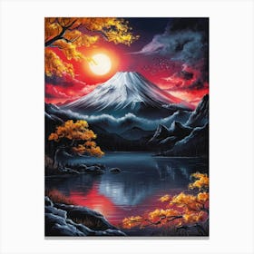 Mt Fuji 7 Canvas Print