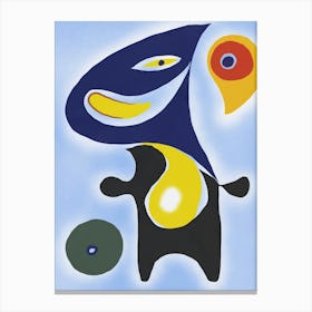 Bird In The Sky kids art Canvas Print