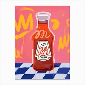 Ketchup Canvas Print