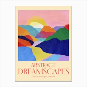 Abstract Dreamscapes Landscape Collection 62 Canvas Print