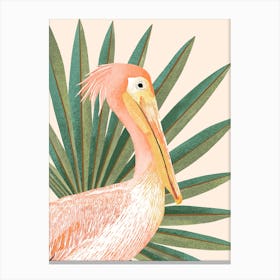 Pelican Art Print Canvas Print