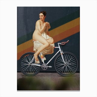 I Want To Ride My Bicycle  Canvas Print