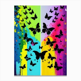 Butterfly Painting 84 Canvas Print