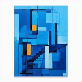 Abstract Geometric Architecture 1 Canvas Print