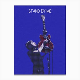 Stand By Me Neol Gallagher Oasis Canvas Print