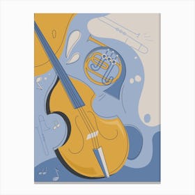 Classical Music 3 Canvas Print