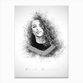 Jess Glynne Canvas Print