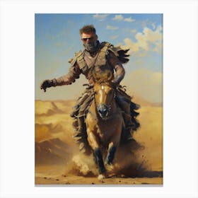 Desert Warrior Canvas Print