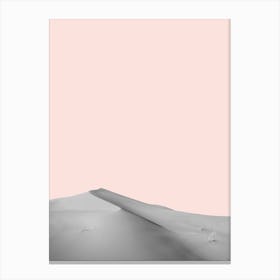 Minimalist desert 1 Canvas Print