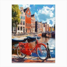 Modern Amsterdam, Netherlands Canvas Print