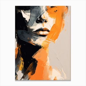 Abstract Of A Woman 3 Canvas Print