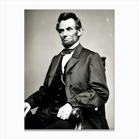 Abraham Lincoln Canvas Print