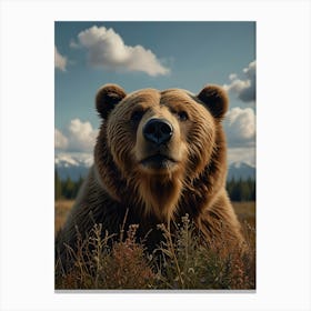 Grizzly Bear 4 Canvas Print